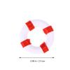10PCS Mini Life Buoy Mini Swimming Ring Lightweight Cute Fun Craft Toy Miniature Toy Figurine view 3