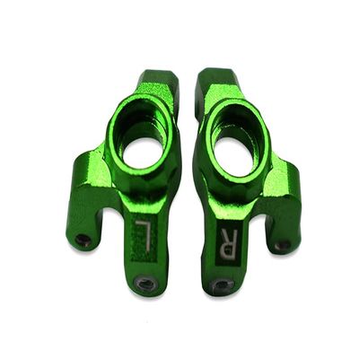 2pc Set Losi 1/18 2Wd Mini-T 2.0 Los01015 Aluminum Stabilizing Mount for Front Upper Arm Tie Rods by GPM (Green)