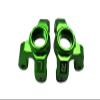 2pc Set Losi 1/18 2Wd Mini-T 2.0 Los01015 Aluminum Stabilizing Mount for Front Upper Arm Tie Rods by GPM (Green) view 1
