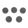 War World Gaming 25mm Round Dungeon Stone Resin Bases x 5 for 20-28mm Scale Miniatures & Figures view 1