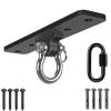 Dolibest Ceiling Mount Swing Hanger Heavy Duty Swing Set Hook for Porch Swing Hammock Chair Yoga Silk Suspension Straps Gymnastic Ring, Wall Anchor for Resistance Bands (900LB) view 1