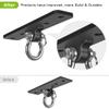 Dolibest Ceiling Mount Swing Hanger Heavy Duty Swing Set Hook for Porch Swing Hammock Chair Yoga Silk Suspension Straps Gymnastic Ring, Wall Anchor for Resistance Bands (900LB) view 2