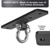 Dolibest Ceiling Mount Swing Hanger Heavy Duty Swing Set Hook for Porch Swing Hammock Chair Yoga Silk Suspension Straps Gymnastic Ring, Wall Anchor for Resistance Bands (900LB) view 4