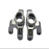 2pc Set Losi 1/18 2Wd Mini-T 2.0 Los01015 Aluminum Stabilizing Mount for Front Upper Arm Tie Rods by GPM (Gray) view 1