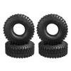Que-T 4pcs 120mm 1.9inch Wheel Tires with Foam for RC 1/10 Axial SCX10 D90 TRX-4 Crawler Cars view 1