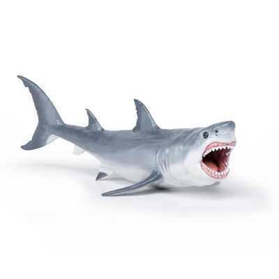 PAPO - Megalodon - Realistic Figurine - for Ages 3+ - Dinosaurs Collection - Hand Painted - Highly Detailed - Durable and Educational - Gift Idea - Collectable - Megalodon Toy - Prehistoric Shark