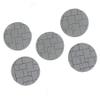 War World Gaming 40mm Round Dungeon one Resin Bases x5 for 20-28mm Scale Miniatures & Figures,5 x 40mm view 3