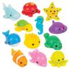 ArtCreativity Mochi Squishy Toy Sea Life Animals, Set of 24, Mini Squishies Soft Aquatic Mochis Toys for Kids, Under the Sea Party Favors, Ocean Party Goody Bag Fillers for Boys & Girls view 1