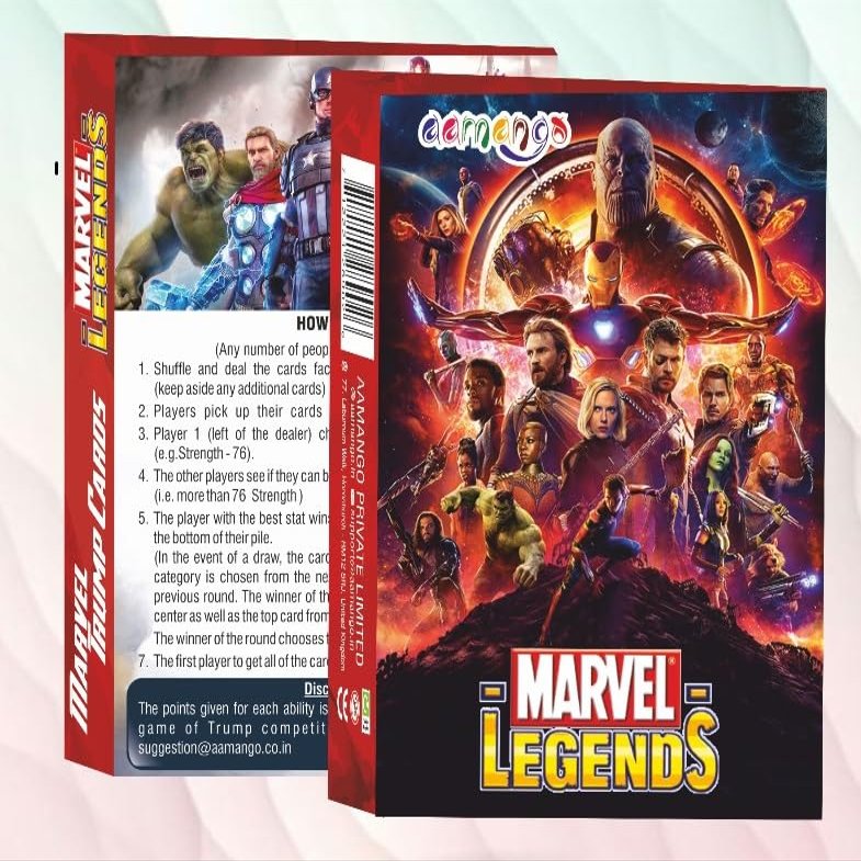 Aamango Trump Cards (Marvels Trump Cards (Movies & Series))