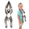 ArtCreativity Hanging Ring Tailed Lemur Plush Toy, 17.5 Inch Stuffed Ring Tailed Lemur with Realistic Design, Soft and Huggable, Cute Nursery Decor, Best Birthday Gift for Boys and Girls view 1