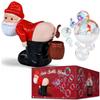 MikaMax Santa Bubble Blower - Dcoration de Nol - Bulles de Savon - Machine  bulles Pour Enfants et Adultes - Cadeau de Nol et Gadget de fte view 1
