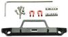 Apex RC Products Black Aluminum Front Bumper Set W/Shackles Compatible With Axial SCX24 SCX24-14 view 1