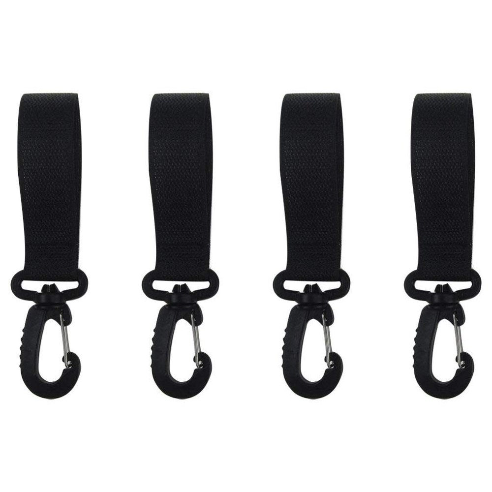 Pram Hooks 4 Pack Stroller Hanger Easy Install Stroller Hooks for Baby Carriage