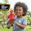 Little Kids Marvel Spider-Man Action Bubble Blower Machine, Includes Bubble Solution, Multi view 2