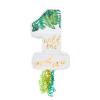 BLUE PANDA Pull String 1st Birthday Pinata Number 1 Wild One Safari Animals - Green - 16.5 x 11.6 x 3 in - Jungle Party Centerpiece & Easy-Fill Design for Boys & Girls view 4