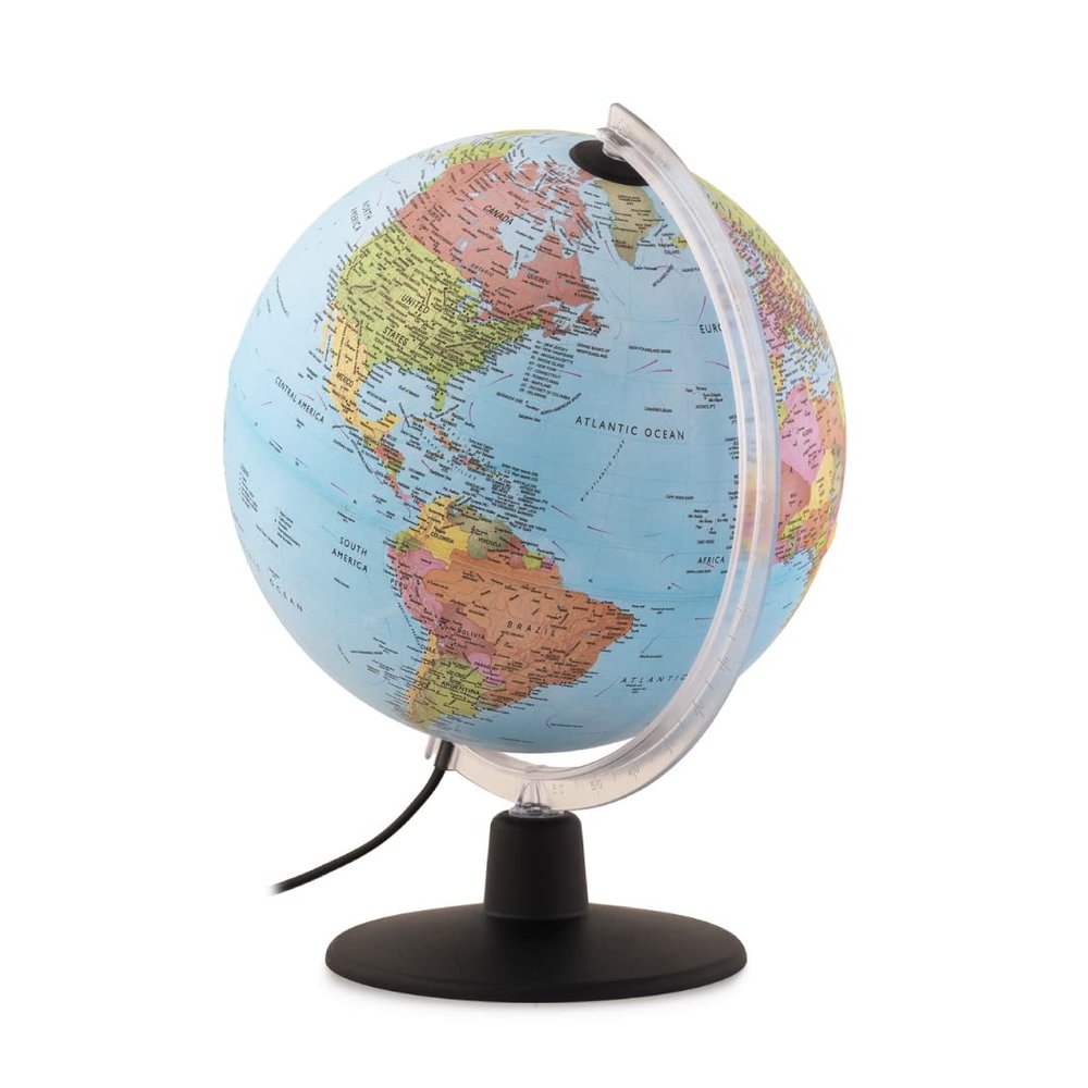 Waypoint Geographic Astronomer 2-in-1 Globe with Augmented Reality, 10 Illuminated World Globe, Smart Interactive Globe with Stand