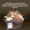 Waypoint Geographic Astronomer 2-in-1 Globe with Augmented Reality, 10 Illuminated World Globe, Smart Interactive Globe with Stand view 4