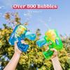 JOYIN 2 Bubble Guns Blaster Kit with 2 Solution for Kids, Automatic Bubble Maker Blower Machine for Party Favors, Birthday, Outdoor & Indoor Activity, Summer Toy view 2