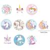 1000pcs Unicorn Label Stickers, DIY Decoration Stickers, 1 Inch Self-Adhesive for Party Gift Bags (10 Styles) view 2