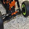 2pc Set Losi 1/18 2Wd Mini-T 2.0 Los01015 Aluminum Stabilizing Mount for Front Upper Arm Tie Rods by GPM (Green) view 4