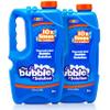 JOYIN 2 Bottles Bubbles Refill Solutions 64 oz (up to 5 Gallon), Concentrated Solution for Bubble Machine, Gun, Wand Refill Fluid Summer, Easter Toys(Blue) view 1
