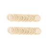 100pcs Baby Hair Ties Small Elastic Toddler Hair Ties Seamless Hair Bands Ponytail Holders for Kids Girls(2 mm x 2.5 cm,Beige Blonde) view 1