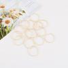 100pcs Baby Hair Ties Small Elastic Toddler Hair Ties Seamless Hair Bands Ponytail Holders for Kids Girls(2 mm x 2.5 cm,Beige Blonde) view 2