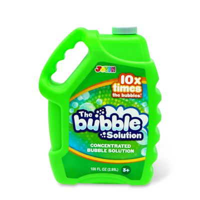 JOYIN 100 Oz Concentrated Bubble Solution (up to 8 Gallon) for Large Party in Summer Celebrations, Party Favor, Bubble Summer Toy, Classroom Prizes, Easter (Green)