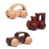 3PCS Wooden Baby Toys, Montessori Toys for Babies 0-6-12 Months, Baby Grasping Toys Push Car Toys for 1 Year Old Boy Birthday Gift #1 view 1