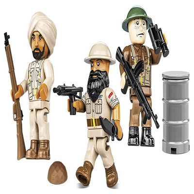 COBI Historical Collection British Special Air Service Figures, Desert Camouflage