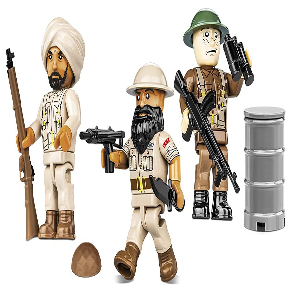 COBI Historical Collection British Special Air Service Figures, Desert Camouflage