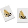 Azeeda 2 x 45mm 'Playful Pug' Erasers/Rubbers (ER00026689) view 1