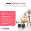 Tubelox STEM Building Toy Set - 220 Piece Life-Size Construction Kit for Kids | PVC Pipe Blocks for Forts, Towers & Creative Engineering Play | Durable Indoor/Outdoor STEM Toy | Ages 3+ view 4