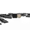 Evemodel 100PCS 25mm Square Black Miniature Model Bases for Tabletop or Miniature Wargames (25mm(0.98inch), 100PCS) view 2