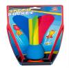 Unbekannt Paul Gnther 1554 Speed Throwing Game, Approx. 21.5 x 12 cm, Rocket Sticks to Smooth Surfaces, Fun for Children from 3 Years, Indoor and Outdoor Use, Ideal as a Gift, Multicoloured view 2