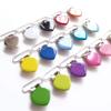 20Pcs Enamel Suspender Clips Metal Heart Pacifier Clips for Pacifier Holder Clip Bed Sheet Garment Mitten Making DIY Jewelry Accessories Mix 16 Colors view 4
