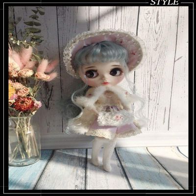 leoglint Blythe Doll Clothes, Dress Clothing for Blythe Doll 30 cm 1/6 Bjd Dolls Azone ICY Licca Doll