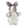 Bunny Hand Puppet: Animals Educational Puppets Kids Rabbit Plush Animal Toys for Imaginative Pretend Play Stocking Storytelling (Gray) view 1