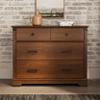Child Craft Redmond 3 Drawer Dresser for Nursery or Bedroom, Plenty of Storage, Anti-Tip Kit Included to Prevent Tipping, Non-Toxic, Baby Safe Finish (Coach Cherry) view 2