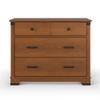 Child Craft Redmond 3 Drawer Dresser for Nursery or Bedroom, Plenty of Storage, Anti-Tip Kit Included to Prevent Tipping, Non-Toxic, Baby Safe Finish (Coach Cherry) view 4