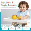 100% Cotton Drinking Buddies Twin Bibs for Babies  Soft, Cute & Practical Waterproof, Durable, Unisex Bibs for Twins. Ideal for Mess-Free Feeding, Everyday Use, and Protecting Clothing from Spills view 3