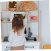 Happyyami Miniature Stove Toy 3.74In Ceramic Dollhouse Kitchen Stove Simulation Ornament for DIY Doll Furniture Decoration view 4