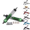 2pcs Oil Rear Shock Absorbers Damper for Wltoys 12428 FY-03 1/12 RC Car Vehicle (Silver) view 2