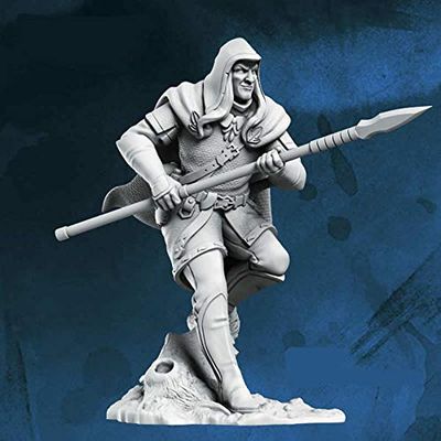 Liammeris Elf Ranger Figure Kit 28mm Heroic Scale Miniature Unpainted First Legion