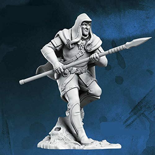 Liammeris Elf Ranger Figure Kit 28mm Heroic Scale Miniature Unpainted First Legion