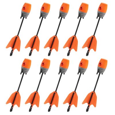 Zing Zonic Whistling Arrow Refill Pack - Includes 10 Zonic Whistling Arrows, Compatible HyperStrike Bow, Firetek Bow, Z-Tek Bow, Z-Curve Bow and Z-Bow (Orange)