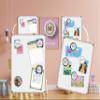 Picture Frame Fridge Magnets, Dry Erase Whiteboard Surface, Office and Home Decoration Materials (Clouds-Emoji) view 2