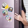 Picture Frame Fridge Magnets, Dry Erase Whiteboard Surface, Office and Home Decoration Materials (Clouds-Emoji) view 4