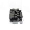 Black Blank Opaque Dice Counting Cubes D6 16mm (5/8in) Bulk Pack of 50 Wondertrail view 1