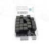 Black Blank Opaque Dice Counting Cubes D6 16mm (5/8in) Bulk Pack of 50 Wondertrail view 2